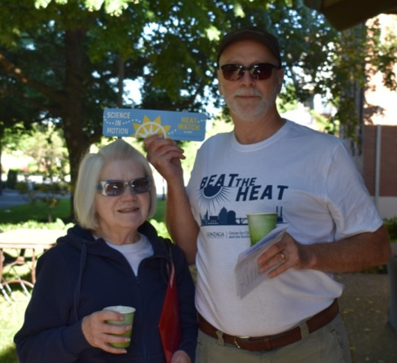Center for Climate, Society and the Environment Drives Change, Mapping Spokane Heat