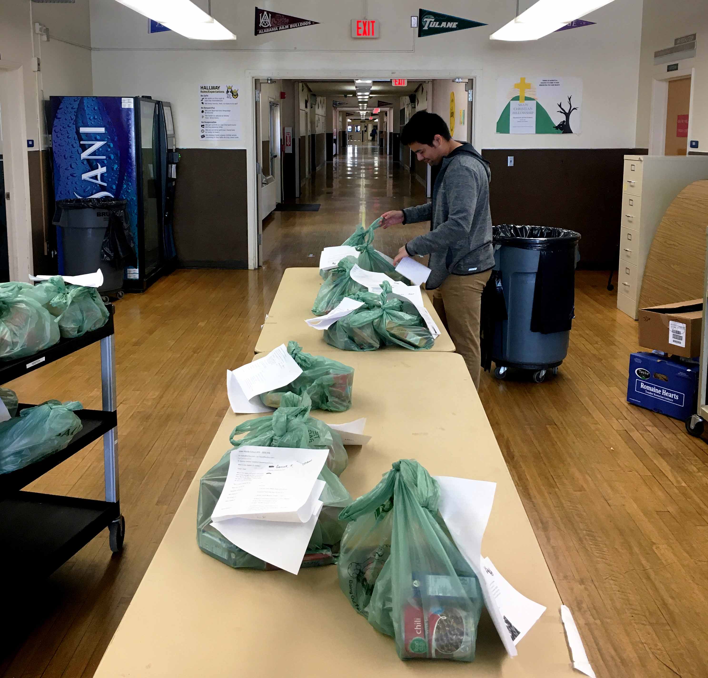 GU Students, AmeriCorps Crew Say Goodbye to Neighborhood