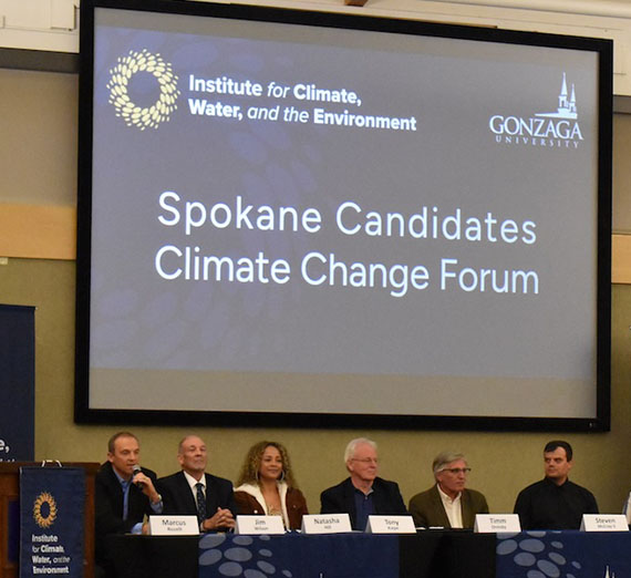 Gonzaga Hosts 7th Annual Climate Change Forum with Local City Council Candidates