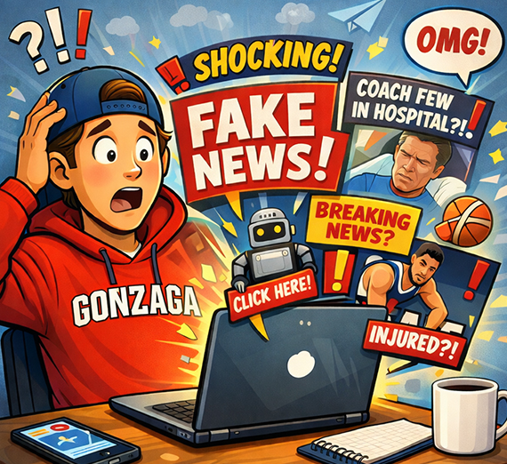 Fighting Fake Gonzaga News