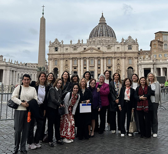President Passerini Joins Catholic Higher Ed Women Leaders in Rome to Prepare for the Future