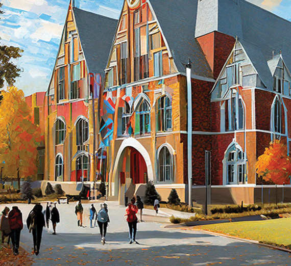 AI Around Campus