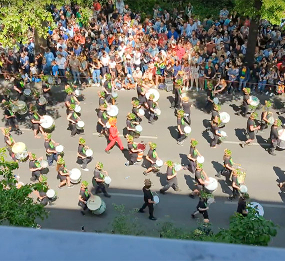 Gonzaga in Berlin: Carnival of Cultures