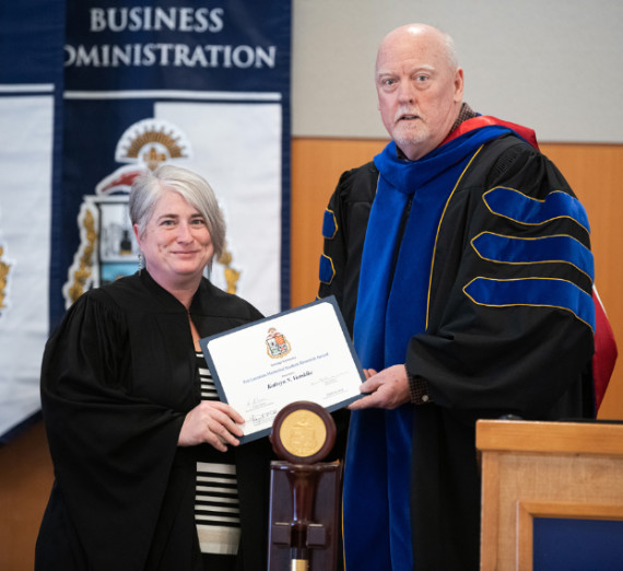 Student research honoring Holocaust survivor recognized
