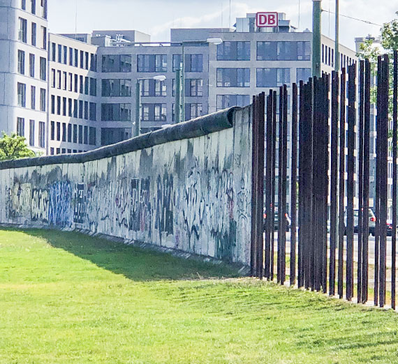 Gonzaga in Berlin: Walking the Berlin Wall