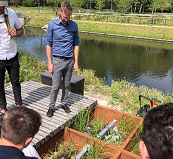 GU Students Visit to TU Delft’s Green Village