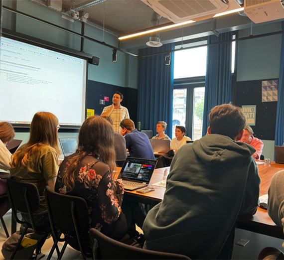 Back in the Classroom For GU in Delft