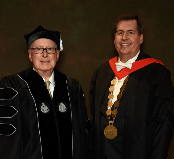 Terry and Patt Payne Make Extraordinary Scholarship Gift in Honor of President McCulloh