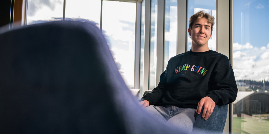 Senior Spotlight: Grant Hagen and the Keep Going Campaign
