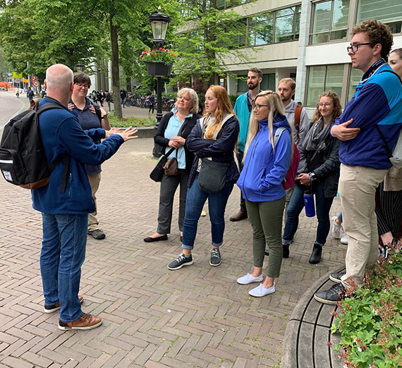 Zags Visit Utrecht, Holland