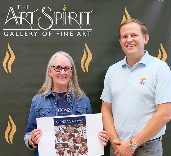 Goodbye to our 20-21 Law School Artist in Residence, Shelle Lindholm