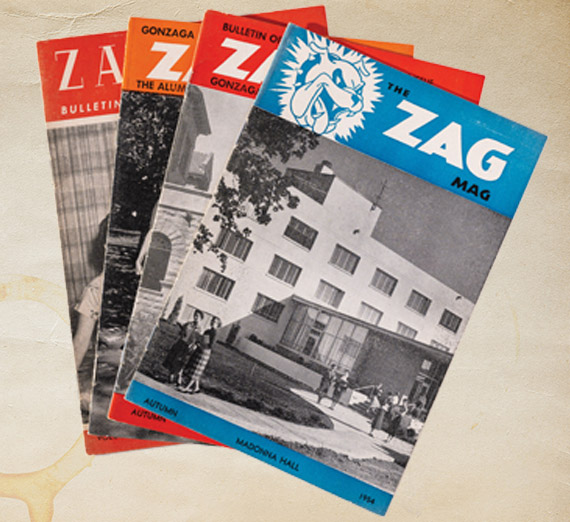 Then and Now: Gonzaga Magazine