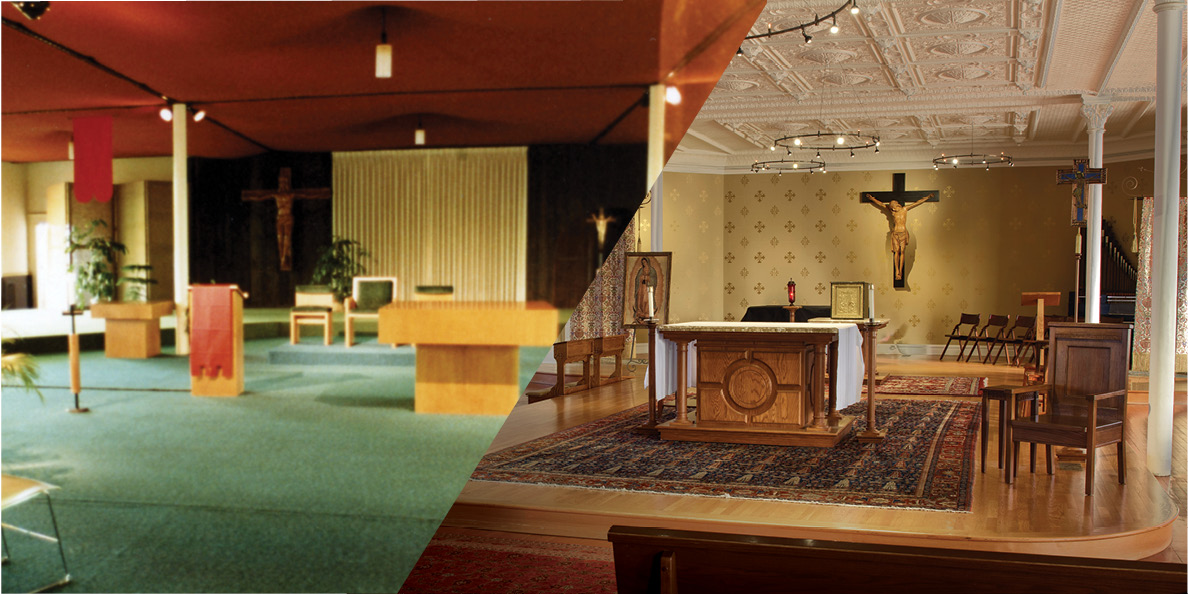 Then & Now: University Chapel
