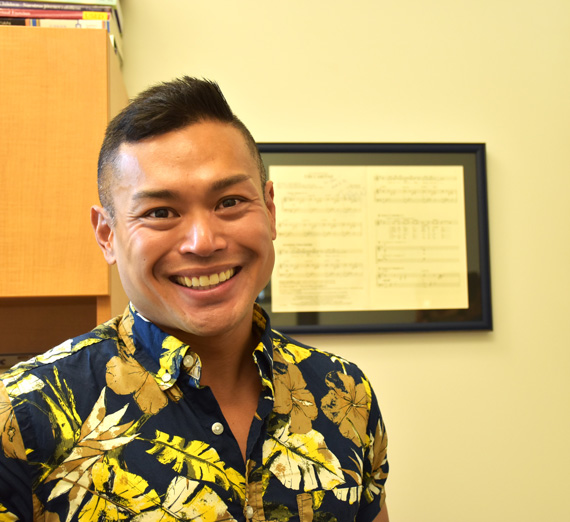 All Are Welcome: Dangca Meets Students Where They Are; Guides Gonzaga Hymn