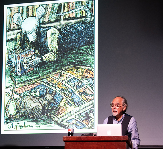 Art Spiegelman Talks Comics