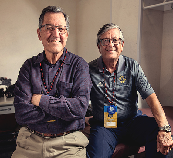 Side By Side: Brother-Doctor Duo Helps Athletes in Anaheim