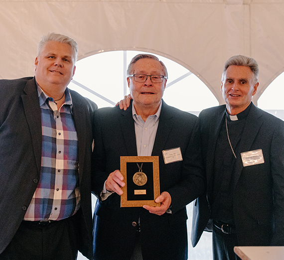 A willingness to serve: Gene Dire 2021 Bishop's Medal award recipient
