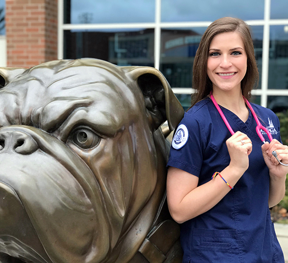 Olivia Rebro Brings Calm, Compassion to Nursing