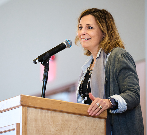 President Passerini Delivers Keynote at Women Lead Luncheon