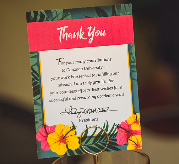 2020 Gonzaga Staff Awards for Mission & Innovation