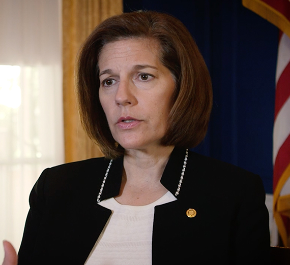 In the News: U.S. Sen. Catherine Cortez Masto pulling for Zags