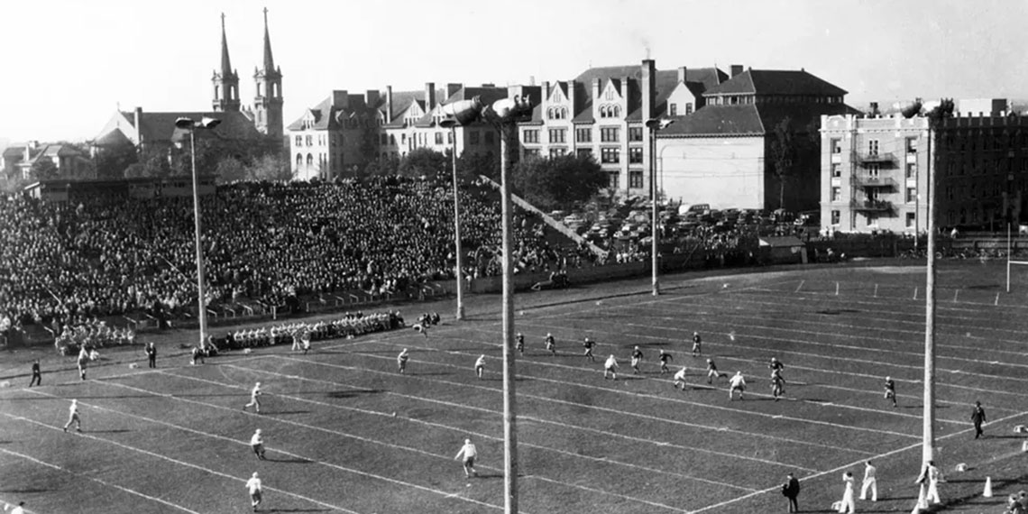 In The News: The Inlander Profiles Gonzaga Football Hero Tony Canadeo ('41)