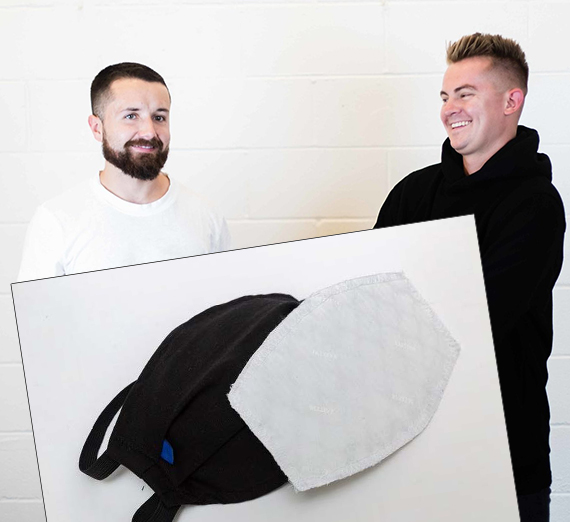 Alum Tim Morrisette and Company Shift to Making Masks