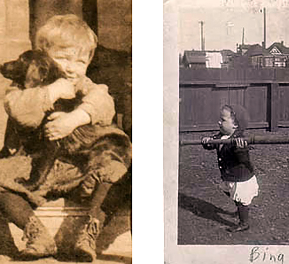 Young Bing Crosby Photos Debut at 'White Christmas' Open House