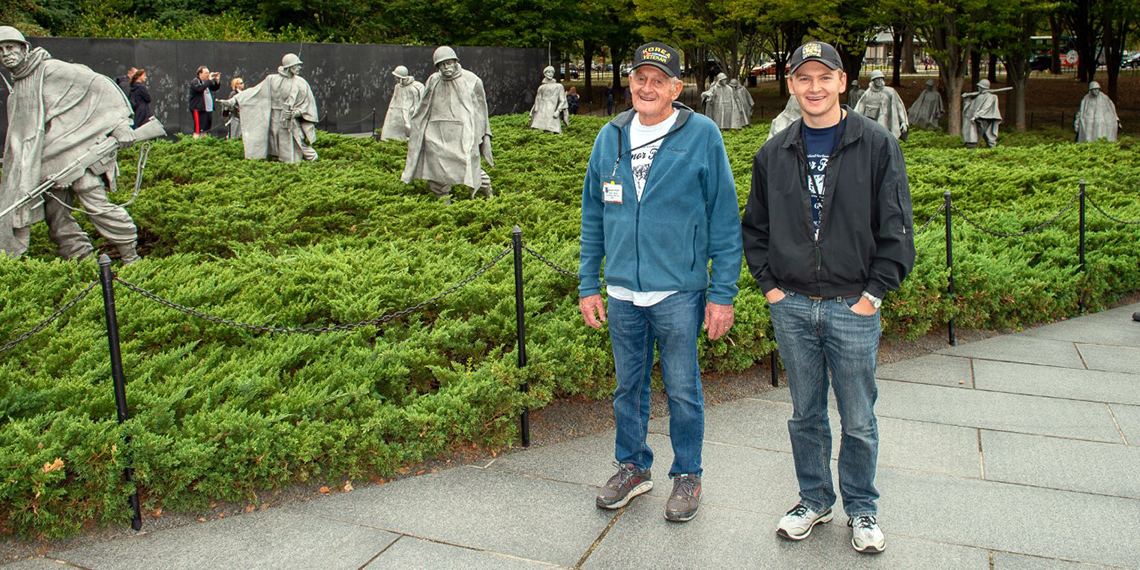 Graduating History Major Scott Davis Chronicles Veterans’ Stories