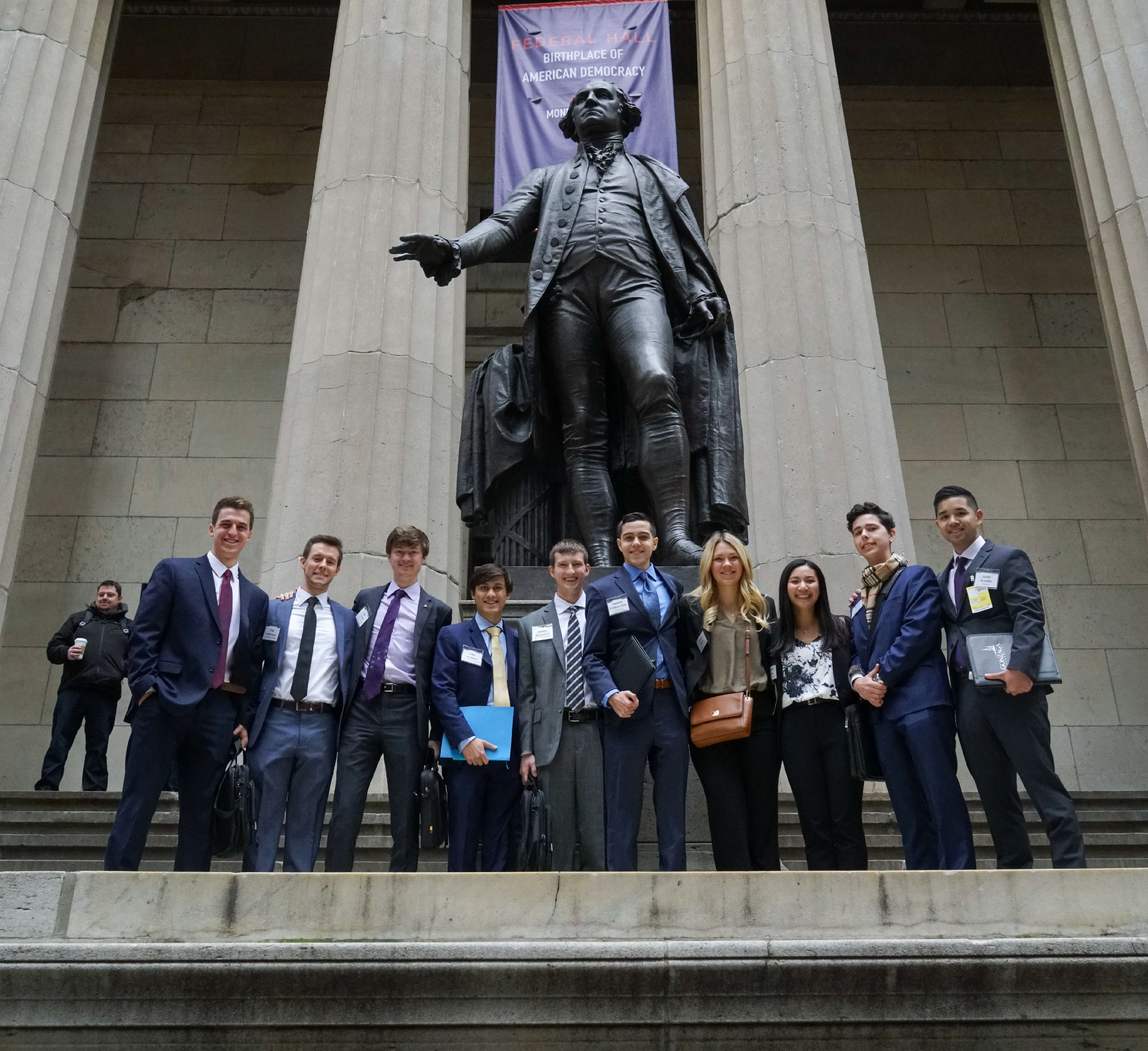 Zags on Wall Street: The New York Trek