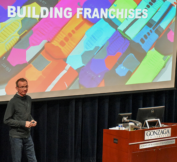 Retired Nike executive inspires Gonzaga students