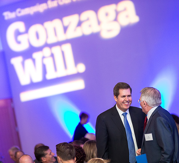 Gonzaga Surpasses Original Campaign Goal