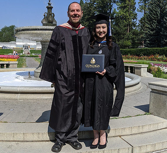 For Joanna Hazel, Gonzaga's a Family Tradition