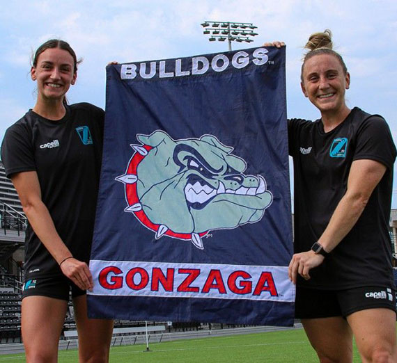 Zags Turned Pros: Two Alums Reunite at Spokane Zephyr FC