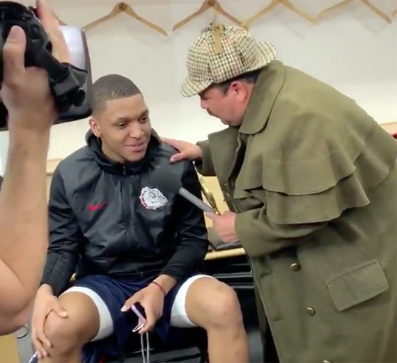 Guillermo Visit Adds Chapter to Jimmy Kimmel, Gonzaga Story