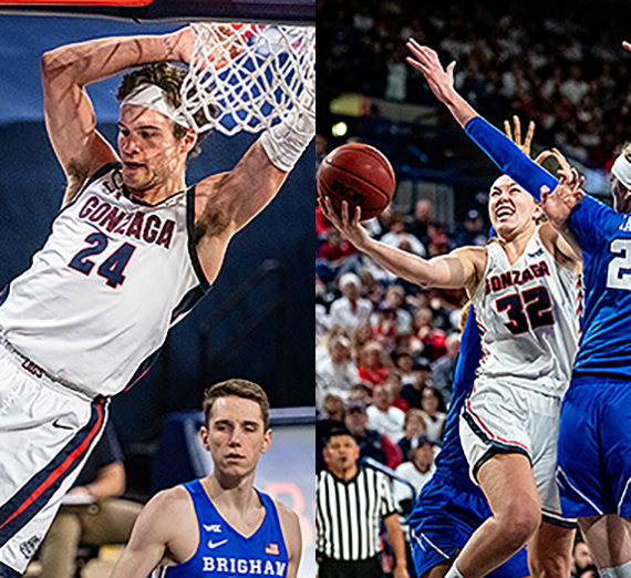 Zags' Women, Men Dancin' in NCAA Tournament Again