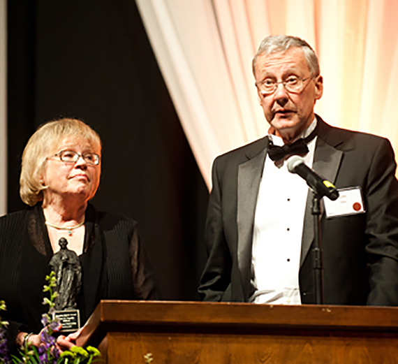 Gonzaga Honors Tom & Camilla Tilford with Ignatian Spirit Award
