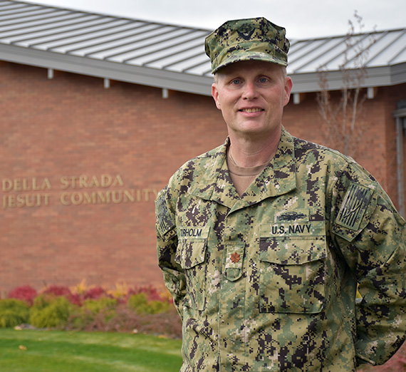 Duty Calls Navy Reserve Lt. Commander Rorholm