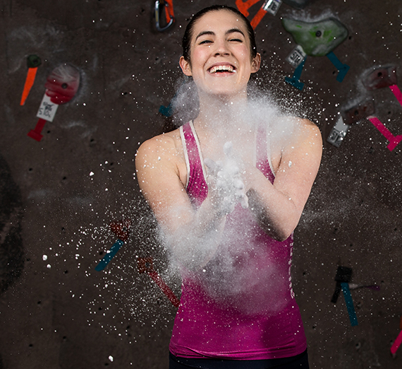 Hannah Tolson Competes in World Climbing Championships