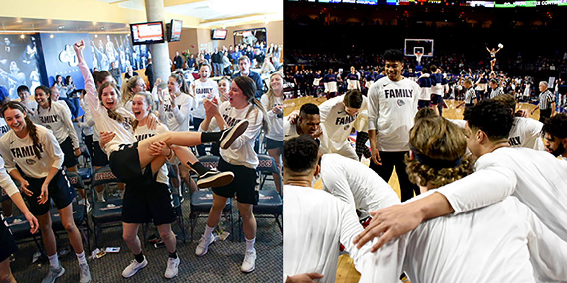 Zags Women, Men Dancin' in NCAA Tournament