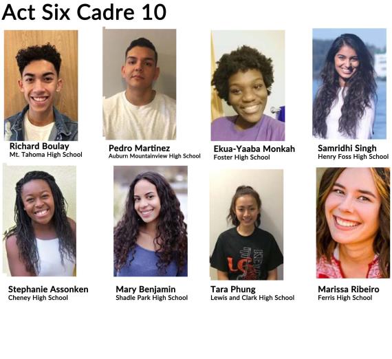 Welcome Act Six Scholars