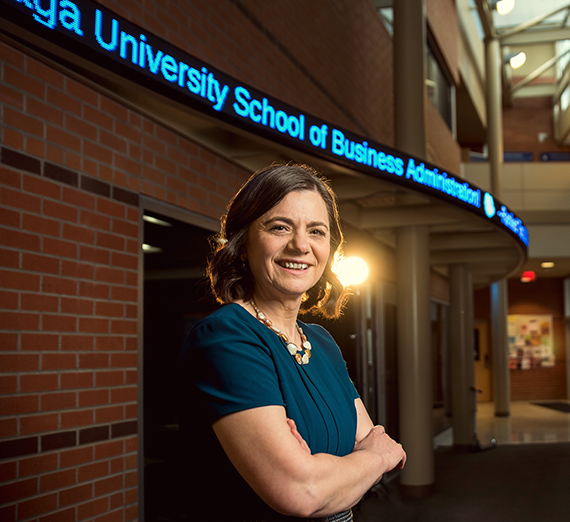 Professor Mirjeta Beqiri Directs Gonzaga’s MBA Programs