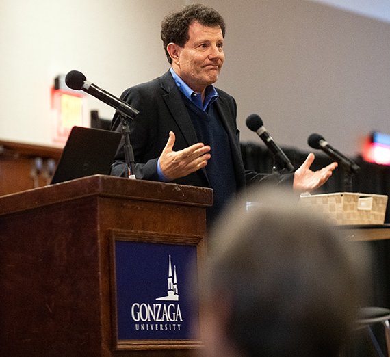 N.Y. Times Journalist Nicholas Kristof Discusses Threats to Free Press