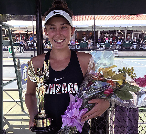 Meet Sophie Whittle: Gonzaga’s First National Tennis Champ