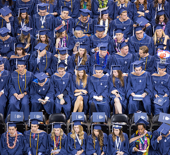 Humanitarian, U.S. Senator, Jesuit Speak at 125th Commencement
