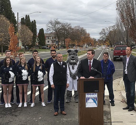 A Safer, More Environmentally Sensitive Sharp Avenue Reopens