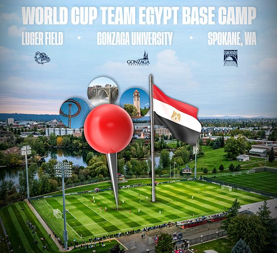 Egypt Selects Gonzaga, City of Spokane as World Cup Team Base Camp Training Site