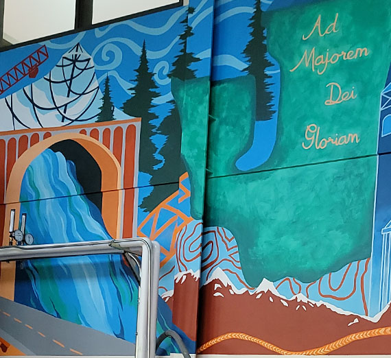Art, Engineering and Industry Partners Transform Gonzaga's Structural High Bay Lab