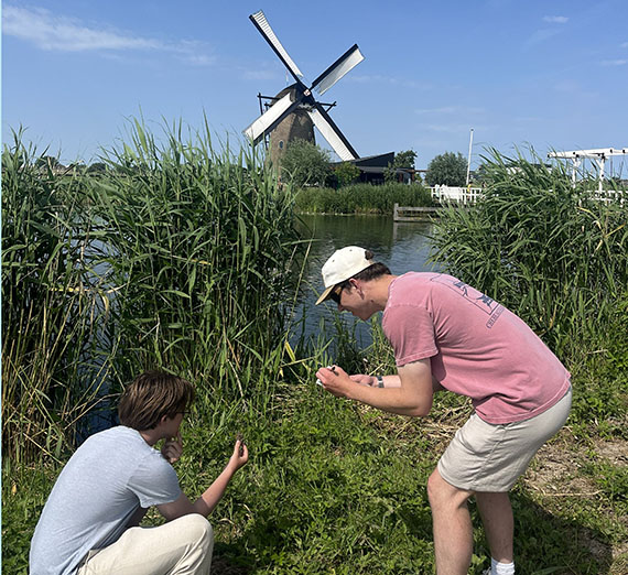 Delft '26 Day 11: Ferry to Kinderdijk