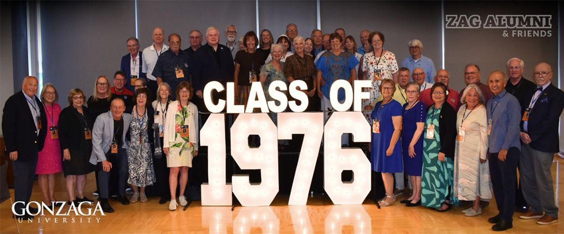 GU Class of 1976 Turns 50-Year Reunion Into Lasting Gift